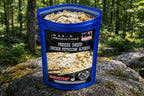 MAK D Productions Chicken Fettuccine Alfredo Pasta Freeze Dried Meal Camping Hunting Preppers Backpacking Hiking Kayaking Fishing Bag Food