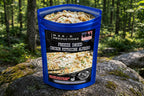MAK D Productions Chicken Fettuccine Alfredo Pasta Freeze Dried Meal Camping Hunting Preppers Backpacking Hiking Kayaking Fishing Bag Food